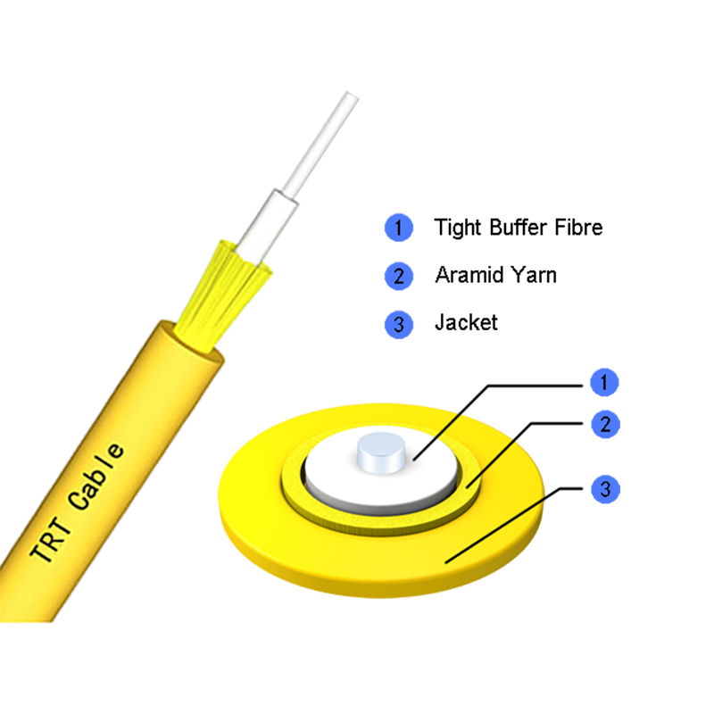 Simplex Fiber Optic Cáp GJFJ